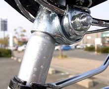 自転車の錆び止め処理(クリア ...